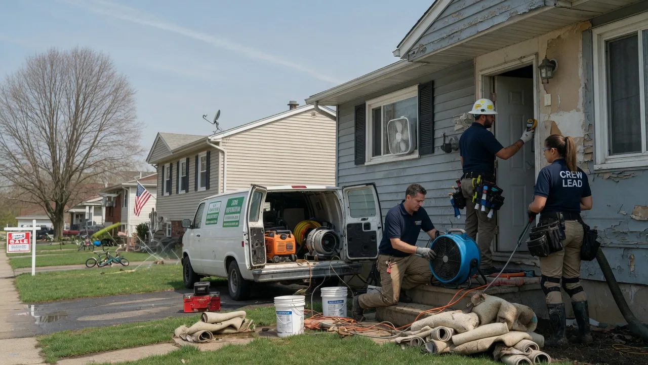 Flood Cleanup in Masonic Home, KY near me